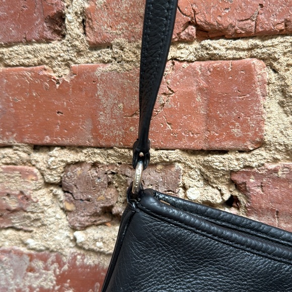 Coach leather crossbody purse, black - Picture 10 of 14